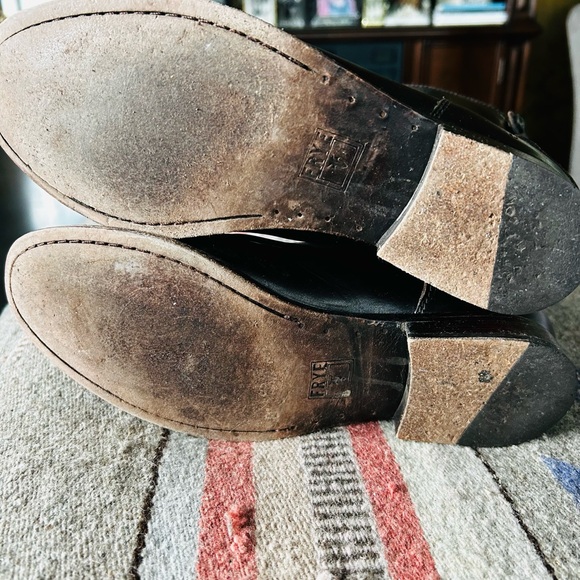 Frye Melissa Brown Size 8 Ankle Boots - Picture 6 of 10
